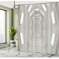 thumbnail image 5 of Ambesonne Outer Space Shower Curtain, Galaxy Astronaut, 69"Wx84"L, Warm Taupe, 5 of 5