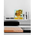 thumbnail image 2 of DECORARTS - Twelve Sunflowers by Vincent Van Gogh. Oil Painting Reproduction. Giclee Print on Canvas. Ready to Hang Wall Art for Home and Office Decor. 24x20, 2 of 6
