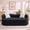 Black&Gray, variant on 80InConvertible Modular Sleeper Sofa Couch Bed, 5-in-1 Modular Foldable Couch No Assembly,Corduroy Futon Memory Foam Pull Out Couch with 2 Pillows, Boneless Compressed Sofa for Living Room,White&Blue