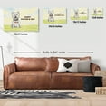 thumbnail image 5 of Cute West Highland White Terrier Loves Dad Happy Father's Day Horizontal Matte Canvas Poster Westie Westy Dog Lover Wall Art Home Decor - 12008, 5 of 5
