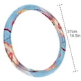 thumbnail image 4 of Cupid 14.5 Inch Printing PVC Leather Car Wheel Cover Steering Wheel Cover Auto Accessories, 4 of 6