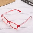 thumbnail image 3 of Gafas De Lectura Gafas De Presbicia Gafas De Marco Rojo Para Hombres Y Mujeres Con Cajas De Almacenamiento+250 Marco Rojo, 3 of 7