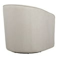 thumbnail image 5 of Danica Assembled Swivel Chair in Gray Zig Zag Fabric, 5 of 5