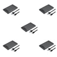 thumbnail image 1 of Tholdsy Estuche HDD USB3.0 SSD Caja de unidad de disco duro móvil mecánica externa SATA a USB Dispositivo móvil de alta velocidad Gris Type2 NO2, 1 of 6