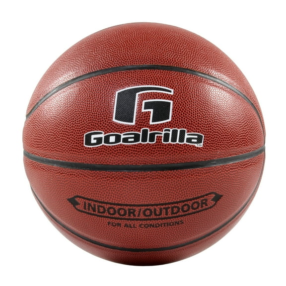 Goalrilla Indoor/Outdoor Men's Regulation Size Basketball with Composite Cover and Incredible Durability