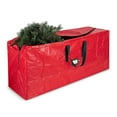 thumbnail image 2 of Large Capacity Christmas Tree Storage Bag, Multi-Function PE Handles, Zipper, Waterproof Artificial Tree Organizer for Home, 2 of 8