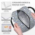thumbnail image 3 of Pofeuu Sleep Rabbit Print Lunch Bag for Adult Insulated Lunch Box,Leakproof Cooler Food Lunch Containers Reusable High Capacity Lunch Tote Bags-One Size, 3 of 6