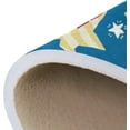 thumbnail image 6 of Coolnut Lightweight Carpet Mats, 31 x 20 inches Area Soft Rugs Floor Mat Doormat Decoration for Rooms Entrance Colorful Stars, 6 of 6