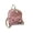 Pink, variant on weibbin Backpack Corduroy Bow Fashion Casual Backpack Travel Bag Mini Cute for Women Lightweight with Adjustable Strap