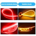 thumbnail image 3 of Par De Tiras Led 60cm Para Direccional De Carro Secuencial Rojo Amarillo, 3 of 8