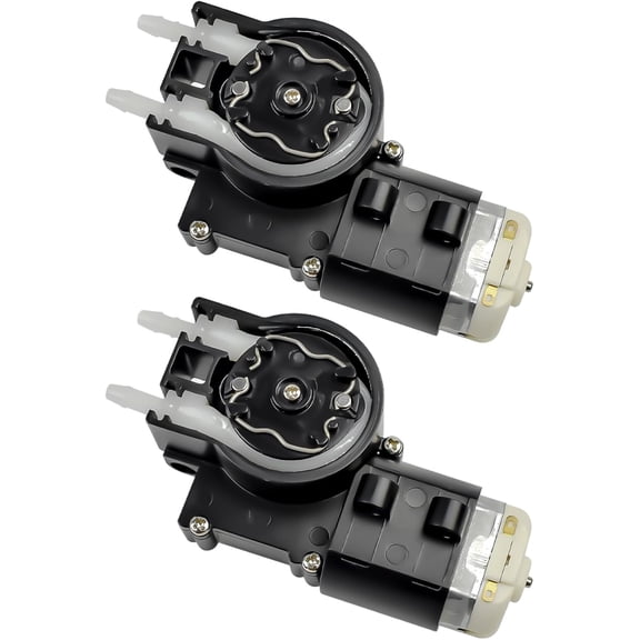 CHANCS Micro 280 Motor Peristaltic Dosing Pump DC 3V 3.7V 5V 6V Small Self-priming Suction Water Liquid Pump for Lab Sampling 2PCS