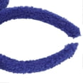 thumbnail image 3 of Bow Headband Headdress Blue Large Cute Bow Shape Face Wash Hair Band for Makeup Spa Yoga, 3 of 4