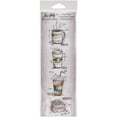 thumbnail image 2 of Tim Holtz Mini Blueprints Strip Cling Stamps 3"X10"-Fresh Brewed, 2 of 2