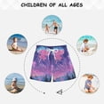thumbnail image 6 of FORMRS Boys Swim Trunks Quick Dry Mesh Liner Boardshorts Sizes XS-XL, Neon Jellyfish, 6 of 7