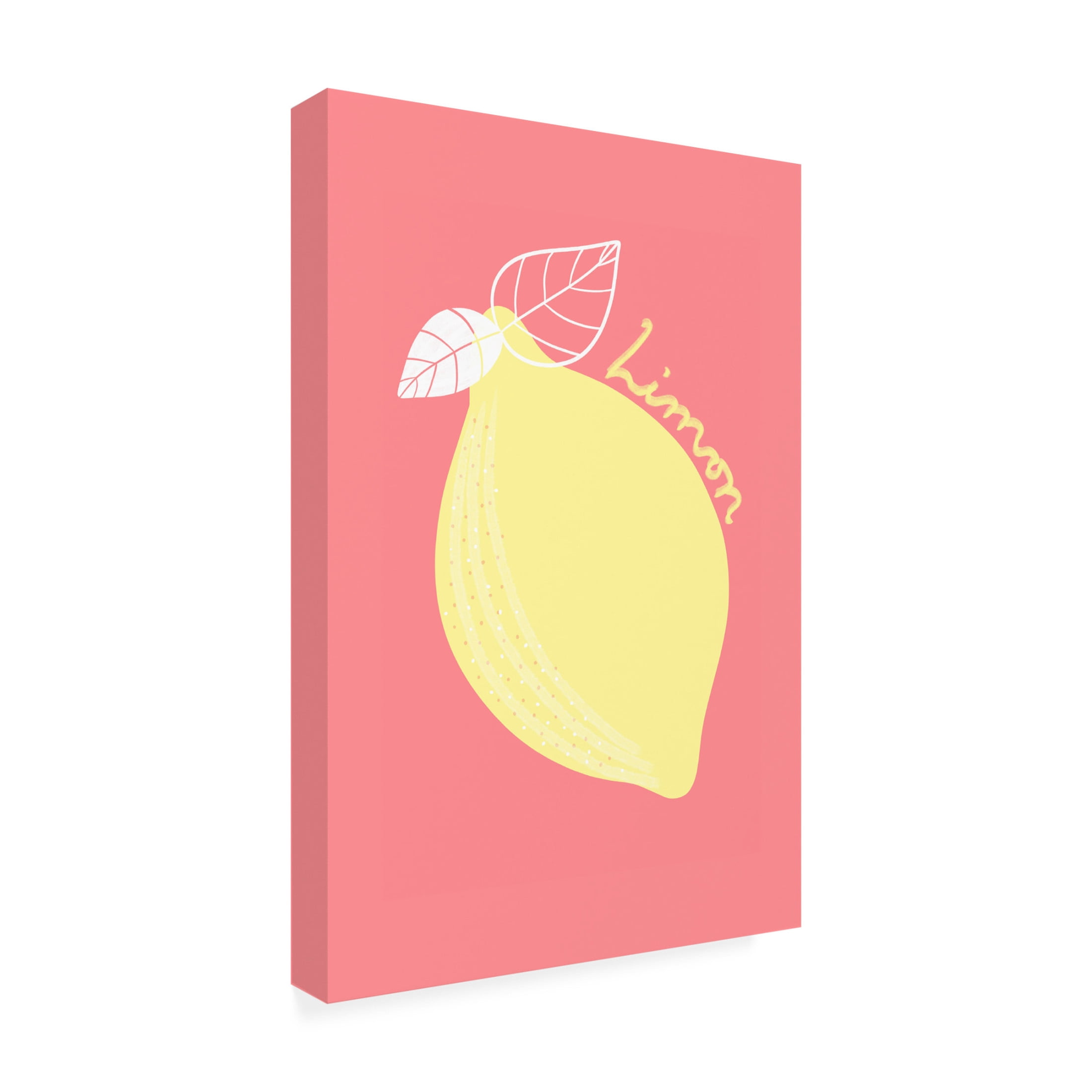Trademark Fine Art Athene Fritsch  Limon Canvas Wall Art