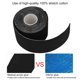 thumbnail image 4 of Pain Relief Kinesiology Tape Sports Tape Soft Swimming Relieving Muscle Pain Climbing Football Post-match Rehabilitation for Pre-match Protection ANGGREK Otros, 4 of 8