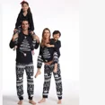 thumbnail image 3 of Conjunto de pijamas familiares a juego para Navidad 2024, traje de 2 piezas para madre, padre e hijos, ropa de dormir de algodón, mono para bebé y perro, pijama de aspecto familiar, 3 of 5