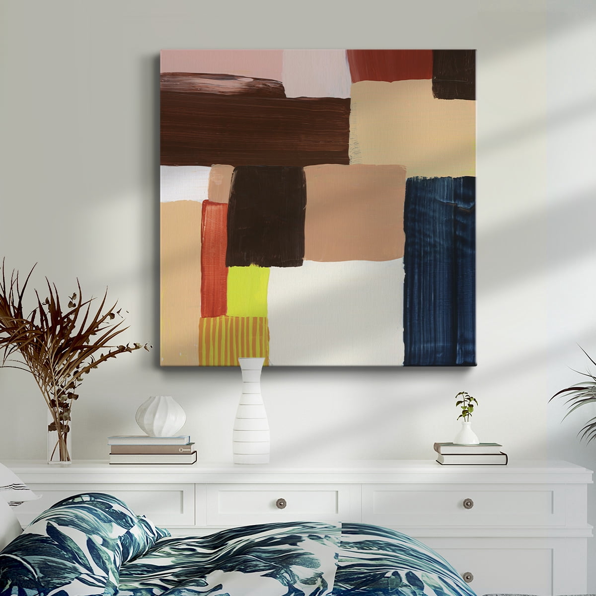 Wexford Home Custom Hourglass II-Premium Gallery Wrapped Canvas, 24" x 24" - Ready to Hang