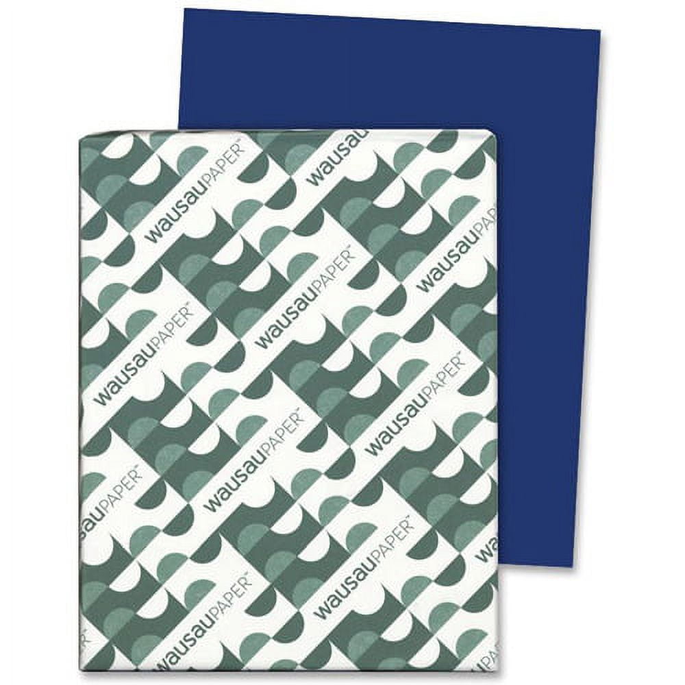Astrobrights Laser, Inkjet Colored Paper Letter - 8 1/2" x 11" - 24 lb Basis Weight - 500 / Ream - Blast-off Blue