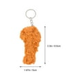 thumbnail image 2 of 3 Pcs Porte-Clés Simulation Nourriture Poulet Frit Pendentifs de Sac Suspendus, 2 of 8