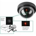 thumbnail image 4 of Cámaras ficticias, cámara domo CCTV de seguridad ficticia con luz LED intermitente para tiendas comerciales, uso en interiores y exteriores (paquete de 4), 4 of 5