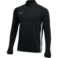 thumbnail image 4 of Nike Men's Dri-FIT Academy 19 Half-Zip Drill Top, AJ9094-010 Black/White, Medium, 4 of 4