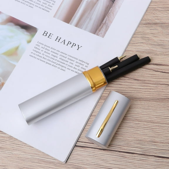 Soimiss Travel Chopsticks with Snap Hook Aluminum Case in Assorted Colors