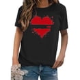 thumbnail image 4 of POTETI Valentines Shirt for Women Womens T Shirts Plus Size,Womens Valentines Day Gifts for Girlfriend Short Sleeve Tshirts Crew Neck Casual Love Print Tops, 4 of 4