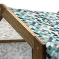 thumbnail image 4 of Grunge Pet House, Vintage Pattern with Worn out Retro Rhombuses Background Colorful Abstract Shapes, Outdoor & Indoor Portable Dog Kennel with Pillow and Cover, 5 Sizes, Multicolor, by Ambesonne, 4 of 4