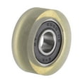 thumbnail image 3 of Unique Bargains Roulement à Rouleau à Poulie en PU 10x34x11 mm, Roue de Guidage Revêtue de Polyuréthane pour Industriel, Vert, 3 of 5