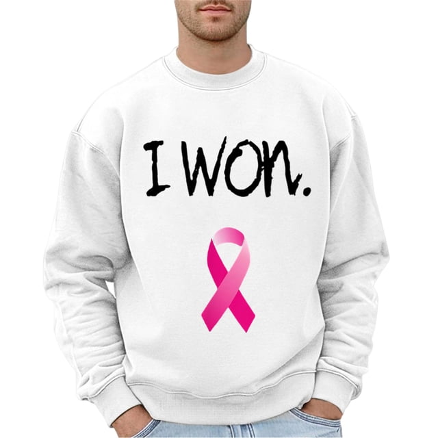 Men's Hoodless Sweatshirt For Everyday Casual Wear Loose Fit Printed Design Perfect For Winter Ideal With Jeans For Comfort And Style