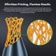 thumbnail image 4 of 3DTOOLS de seda PLA de bambú y filamento dorado de 1,75 mm, RFID de 1 kg, 4 of 6