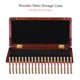 thumbnail image 5 of Estuche Reed Irfora Reed Case de madera con paño suave interior Accesorios para instrumentos Caja de almacenamiento de Holder Cañas contenedor para 20 unids Oboe Reeds Redwood Irfora Estuche Reed, 5 of 7