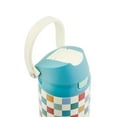 thumbnail image 4 of TAL Stainless Steel 2-in-1 Straw and Chug Water Bottle with Push Lid 24 fl oz, Multi Checker, 4 of 11