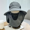 thumbnail image 3 of Fishing Hat,UPF 50+ Sun Cap with Face Cover and Neck Flap for Men and Women, 3 of 8