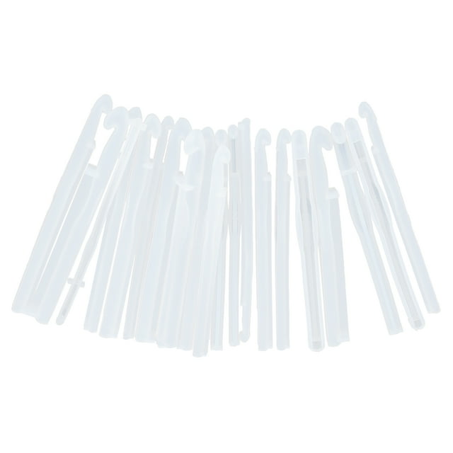 Molde de silicona de ganchillo, molde de epoxi de cristal de 20 piezas, molde de silicona, molde de ganchos de ganchillo para bricolaje, probado y confiable