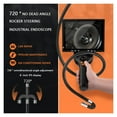 thumbnail image 2 of 720° 4-Way Rotation Articulating Borescope IP67 Probe Automotive Endoscope Inspection Camera 8 Adjustable LED Light 8in Display ,Easily Maneuver, 2 of 6