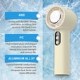 thumbnail image 5 of shyuyusa Handheld Fan Summer Portable Small Desktop Rechargeable Turbo Mini Fan Personal Cooling Device For Daily Use, 5 of 5