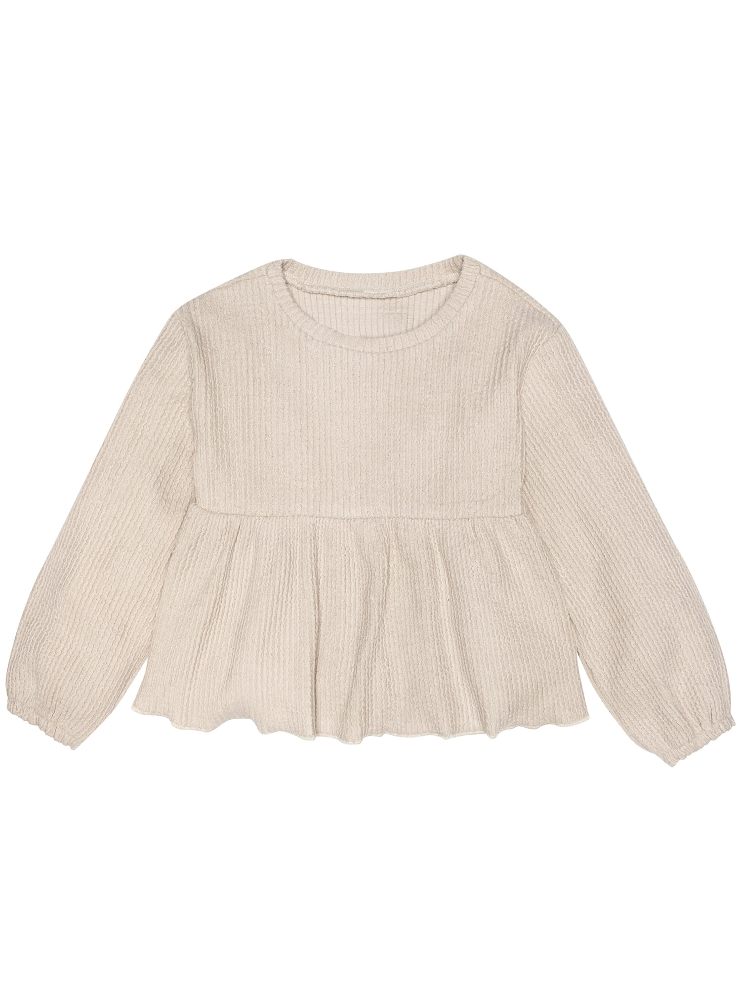 Modern Moments By Gerber Toddler Girl Casual Top and Flare Pants Set, 2-Piece, 12M-5T