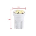 thumbnail image 4 of Luz LED para automóvil, Luz interior para automóvil, 100 pzas T10 8 SMD 1206 Bombilla LED para interiores de automóvil LED Lámpara indicadora automática Blanco EOTVIA NO, 4 of 6