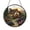 Acrylic 3.5 Inch, variant on Decorative Cottage Garden Fairy House Stained Glass Round Window Suncatcher, Storybook Nature Art Accent