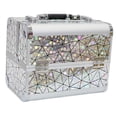thumbnail image 3 of Milaget Makeup Train Case Beauty Cosmetic Box for Traveling Beauty Tool Makeup Tools C, 3 of 9