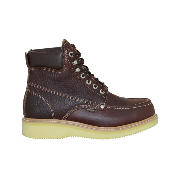 Bota De Trabajo Industrial Establo 513 De Piel Color Shedron Walmart en linea