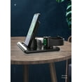 thumbnail image 2 of Base de Chargement Sans Fil Chargeur pour Téléphone Mobile Tablette Montre Casque, 2 of 3