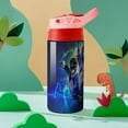 thumbnail image 7 of Kids Water Bottle with Straw - Power Rangers 16.9 Oz Stainless Steel Vacuum Insulated Water Bottle for Boys Girls, 7 of 7