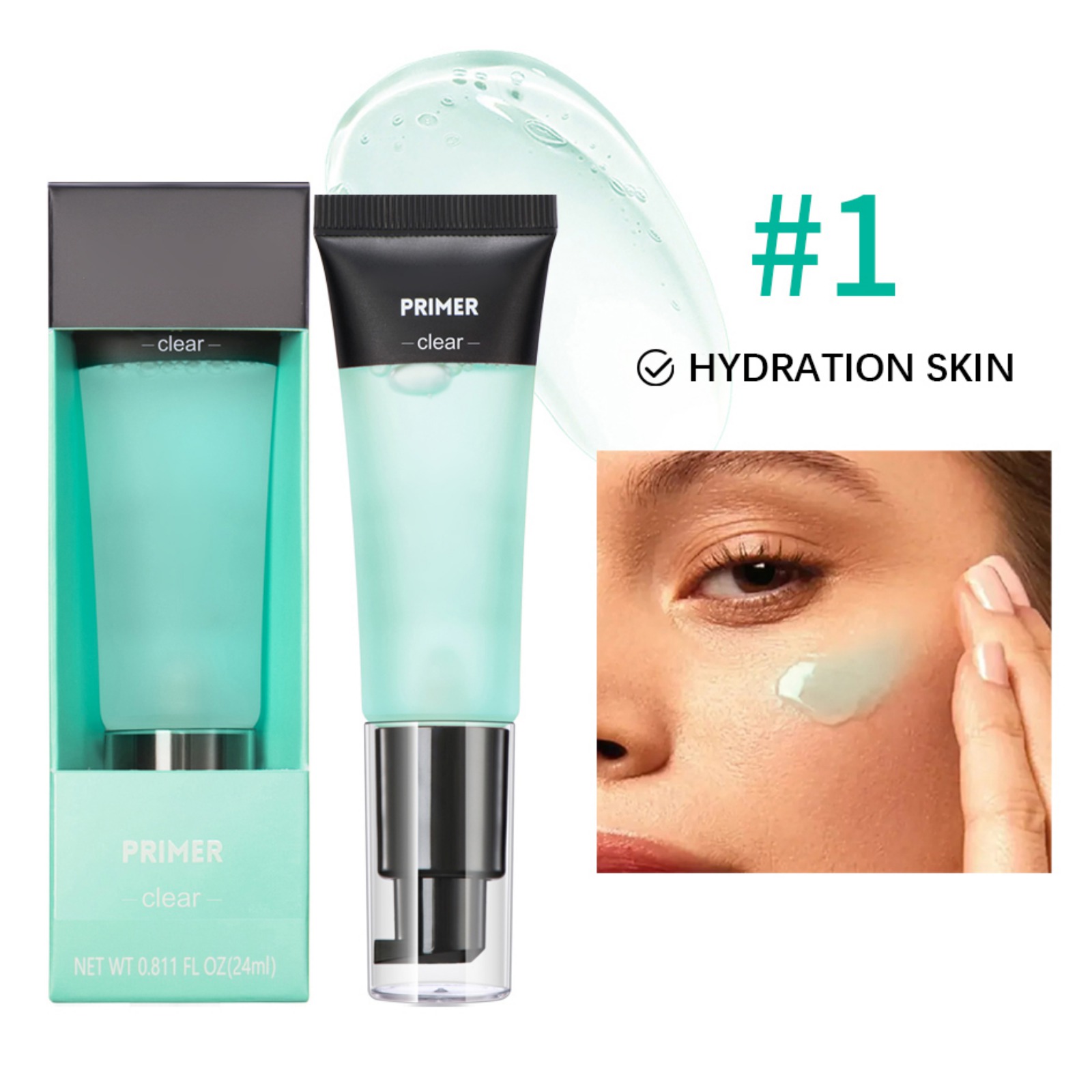 Power Grip Primer, GelBased & Hydrating Face Primer For Smoothing Skin