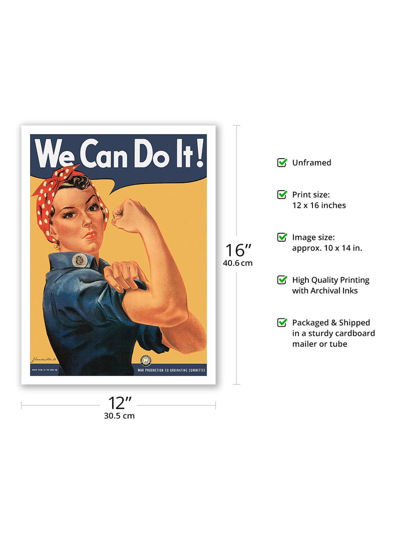 額装品/We Can Do It!/J.ハワード ミラー/ポスター/インテリア 額装品/We Can Do It!/J.ハワード ミラー/ポスター/インテリア We Can