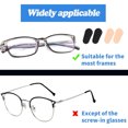 thumbnail image 5 of Topboutique Nose Pads Soft Foam Eyeglass Nose Pads Adhesive Sunglasses Nose Pads Anti-Slip Nose Pads Cushion Stick On for Glasses Eyeglasses Sunglasses 20 Pairs, 1.5 mm, Black,Water Drop Shape, 5 of 5