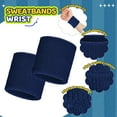 thumbnail image 5 of Lsupdaol 12 Pack Wrist Sweatbands for Men and Women, Sports Wristbands, Tennis Sweatbands, Moisture Wicking Wristband for Working Out, Football, Basketball, Sports, 5 of 14