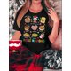 thumbnail image 1 of playera corta sin mangas para mujerWomen's Festive Navidad Graphic T-Shirt - Casual Round Neck Short Sleeve, Comfortable Polyester Blend, Vibrant Holiday-Themed Print, Perfect for Summer Celebration, 1 of 7